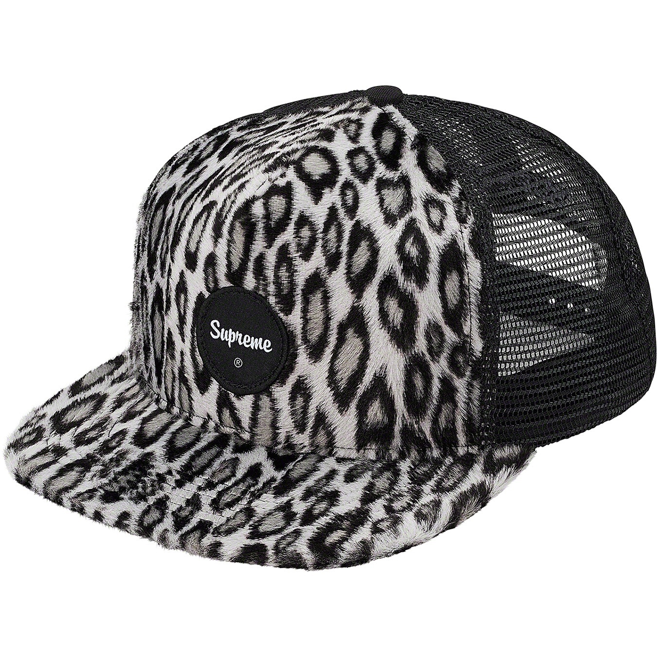 Leopard Mesh Back 5-Panel view 4